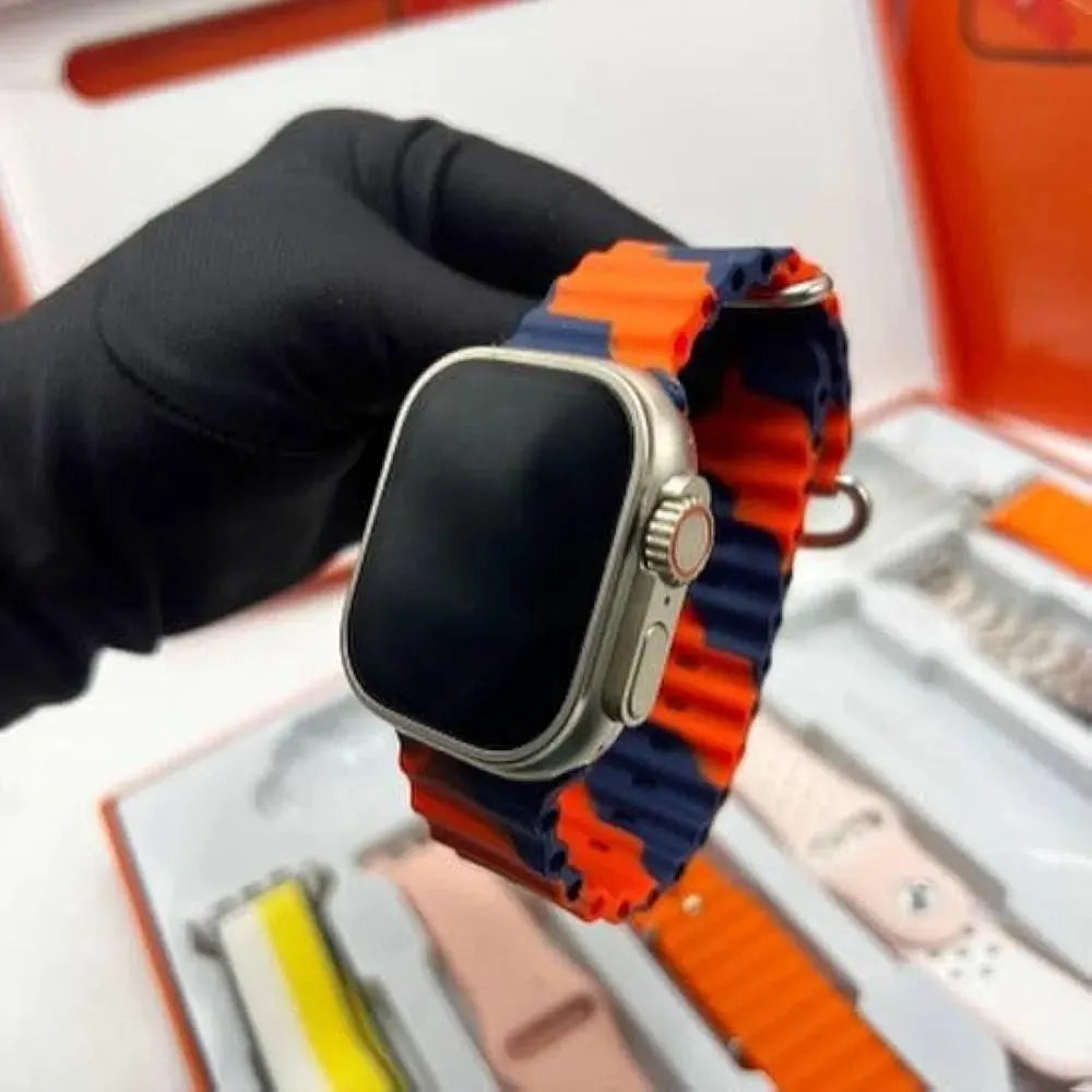 7 Strap Smart Watch with Fitness & Health Tracking