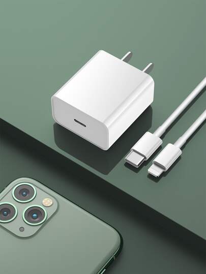 2Pin 20w iPhone Fast Charger with Cable